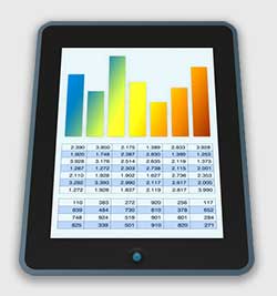 Tablet Spreadsheet